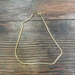 Simple Gold Necklace